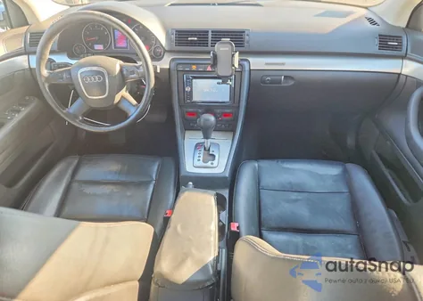 2007 Audi A4 2.0T Quattro z USA, uszkodzony, nr VIN WAUDF78E37A066424